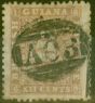 Collectible Postage Stamp from British Guiana 1867 12c Brownish Purple SG76 Good Used Ex-Fred Small