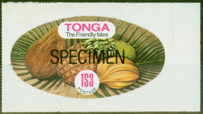 Collectible Postage Stamp from Tonga 1978 3p Specimen SG689bs Fine MNH