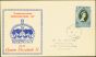Valuable Postage Stamp from Sarawak 1953 Coronation 10c 1st Day Cover to Stourbridge Fine & Attractive