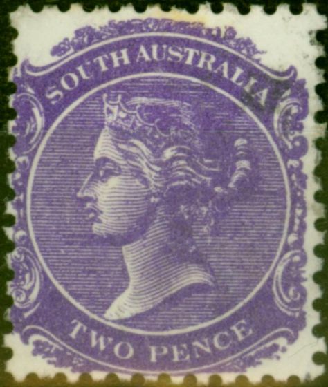 Collectible Postage Stamp South Australia 1906 2d Bright Violet SG295 Fine MM