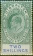Valuable Postage Stamp from Gibraltar 1903 2s Green & Blue SG52 Fine & Fresh Lightly Mtd Mint (7)