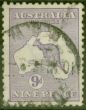 Old Postage Stamp from Australia 1913 5d Chestnut SG8 Good Used