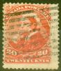 Collectible Postage Stamp from Canada 1893 20c Vermilion SG115 Good Used