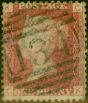 Rare Postage Stamp GB 1864 1d Red SG43 Pl 84 (C-K) Fine Used