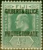 Valuable Postage Stamp Gilbert & Ellice Islands 1911 1/2d Green SG1 Fine MNH