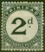 Collectible Postage Stamp from Trinidad 1885 2d Slate-Black SGD3 Fine Mtd Mint