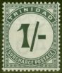 Collectible Postage Stamp from Trinidad 1885 1s Slate-Black SGD9 Column 4 107 Degrees Fine & Fresh LMM