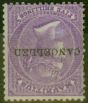 Collectible Postage Stamp from Mauritius 1865 5s Brt Mauve SG72w Wmk Inverted Cancelled Remainder Fine Mtd Mint