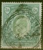 Valuable Postage Stamp from B.C.A Nyasaland 1903 2s6d Grey-Green & Green SG63 Fine Used