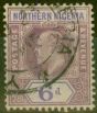Collectible Postage Stamp from Northern Nigeria 1906 6d Dull Purple & Violet SG25 Fine Used