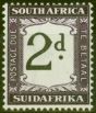 Old Postage Stamp from South Africa 1939 2d Black & Dp Purple SGD26 Fine Lightly Mtd Mint