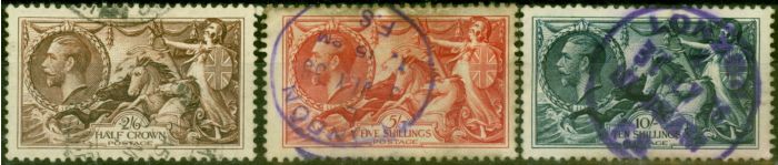 Valuable Postage Stamp GB 1934 Set of 3 SG450-452 Good Used
