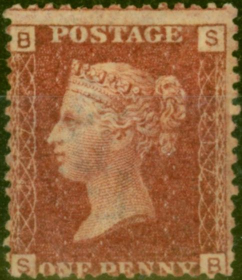 Collectible Postage Stamp from GB 1864 1d Rose-Red SG43 Pl.217 Fine MNH