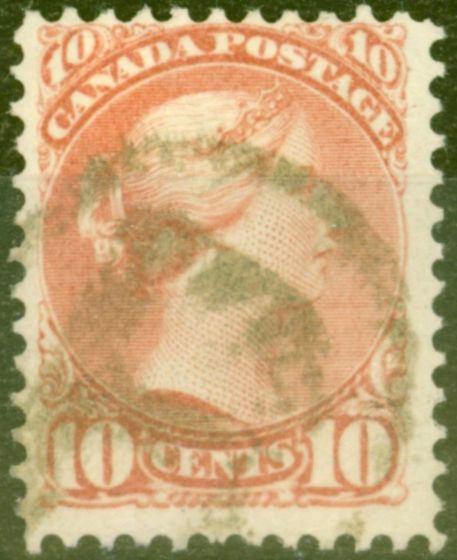 Rare Postage Stamp from Canada 1894 10c Brownish Red SG111 Fine Used (3)