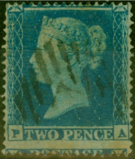 Valuable Postage Stamp GB 1855 2d Pale Blue SG20a Good Used