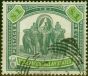 Valuable Postage Stamp Fed Malay States 1926 $1 Grey-Green & Emerald SG76a Fine Used