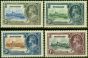Old Postage Stamp Nyasaland 1935 Jubileee Set of 4 SG123-126 Fine MM