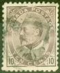 Rare Postage Stamp from Canada 1903 10c Brown-Lilac SG182 Good Used (2)