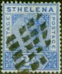 Collectible Postage Stamp St Helena 1896 2 1/2d Ultramarine SG50 Fine Used