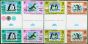 Collectible Postage Stamp B.A.T 1979 Penguins Set of 4 SG89-92 V.F MNH Gutter Pairs