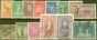 Old Postage Stamp from Australia 1937-38 set of 14 SG164-178 Good Used