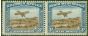 Old Postage Stamp from S.W.A 1931 3d Brown & Blue SG86 Fine Mtd Mint