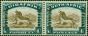 Collectible Postage Stamp South Africa 1933 1s Brown & Deep Blue SG017b 21mm Wmk Inverted Fine MM