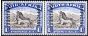 Old Postage Stamp from South Africa 1953 1s Blackish Brown & Ultramarine SG047a V.F Lightly Mtd Mint
