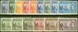Collectible Postage Stamp from St Helena 1938-44 set of 15 SG131-140 V.F Very Lightly Mtd Mint