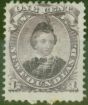 Old Postage Stamp from Newfoundland 1868 1c Dull-Purple SG34 Type I Fine Unused