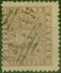 Collectible Postage Stamp from British Guiana 1862 12c Lilac SG49 P.12 Fine Used.