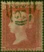 Valuable Postage Stamp GB 1857 1d Rose-Red SG36 Fine Used