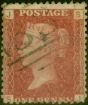 Valuable Postage Stamp GB 1864 1d Red SG43 Pl 90 (S-J) Fine Used