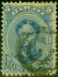 Rare Postage Stamp from Hawaii 1865 5c Blue SG29 Wove Paper Fine Used