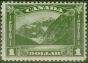 Old Postage Stamp from Canada 1930 $1 Olive-Green SG303 Fine Mtd Mint