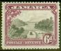 Collectible Postage Stamp from Jamaica 1932 6d Grey-Black & Purple SG113 Fine Mtd Mint