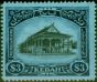 Rare Postage Stamp Kedah 1912 $3 Black & Blue-Blue SG13 Fine MM