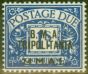 Valuable Postage Stamp from Tripolitania 1948 24l on 1s Dp Blue SGTD5 Fine MNH
