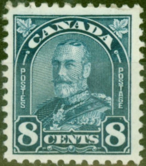 Valuable Postage Stamp Canada 1930 8c Blue SG297 Fine & Fresh MM