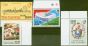 Collectible Postage Stamp from Gambia 1983 Provisional Surcharge set of 4 Superb MNH See Footnote after SG526
