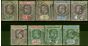 Valuable Postage Stamp Leeward Islands 1902 Set of 9 SG20-28 Fine Used