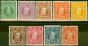 Rare Postage Stamp New Zealand 1909-12 Set of 10 SG387-394 Fine & Fresh LMM