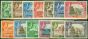 Old Postage Stamp Aden 1939-45 Set of 13 SG16-27 Fine & Fresh LMM