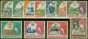 Collectible Postage Stamp Basutoland 1954 Set of 11 SG43-53 Fine & Fresh LMM (2)