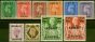 Old Postage Stamp Kuwait 1948 Set of 10 to 5R SG67-73 Fine LMM