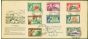 Old Postage Stamp Pitcairn Islands 1946 Cover to England Bearing 1940 Set of 8 SG1-8