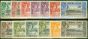 Rare Postage Stamp from Sierra Leone 1938-41 Set of 13 to 2s SG168-197 Fine Mtd Mint