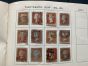 Old Postage Stamp GB 1841 1d Red Complete Reconstruction of 240 Stamps (A-A, T-L) in Special Album CV £8400