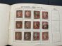 Old Postage Stamp GB 1841 1d Red Complete Reconstruction of 240 Stamps (A-A, T-L) in Special Album CV £8400