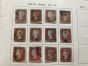 Collectible Postage Stamp GB 1841 1d Red Complete Reconstruction of 240 Stamps (A-A, T-L) in Special Album CV £8400